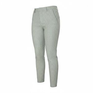 Express Editor LOWRISE Black and White Grid Ankle Pant